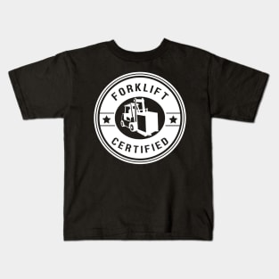 Forklift Certified Meme Kids T-Shirt